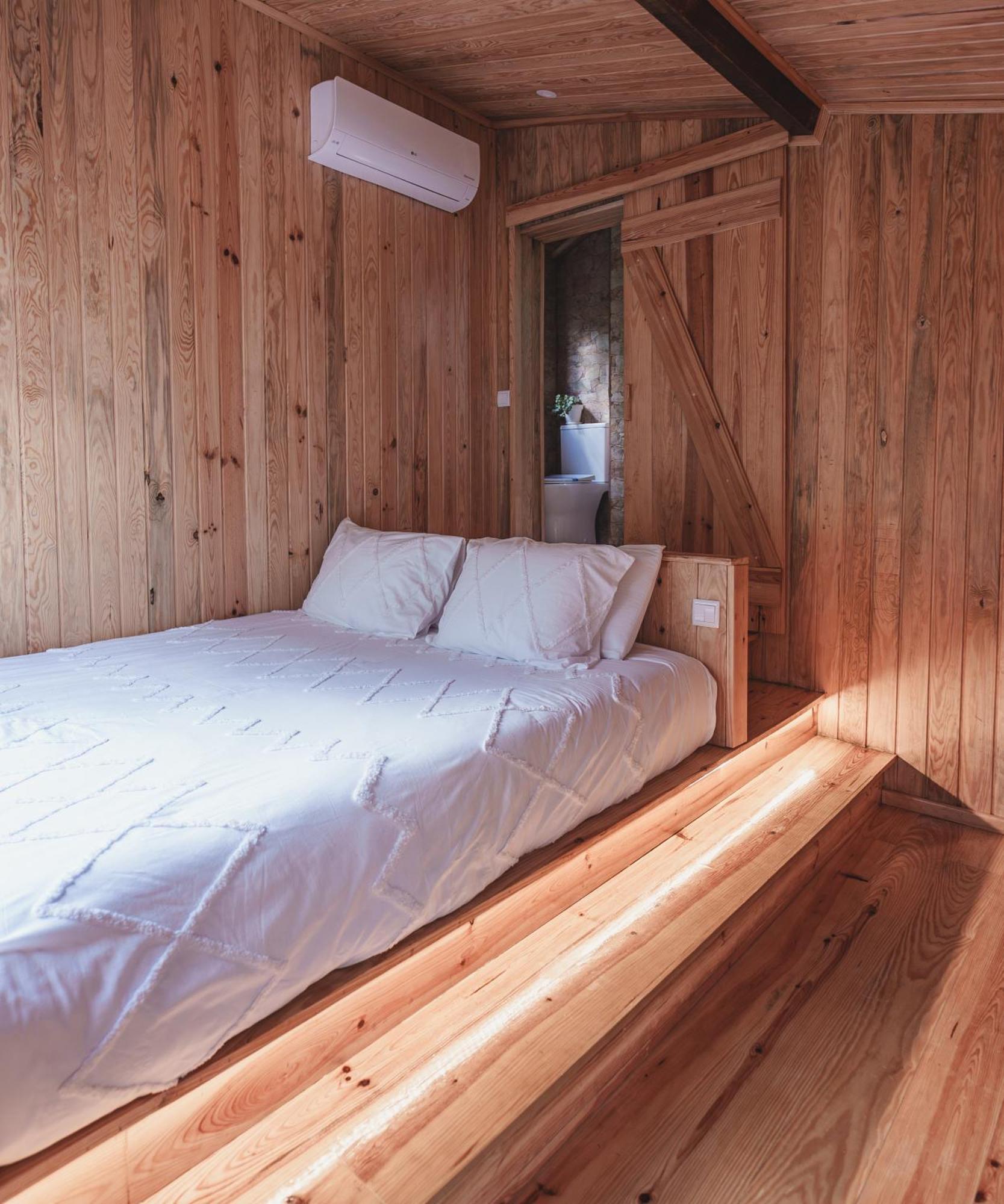 Nativo Natureza Pink Wood Cabin Cela  Esterno foto